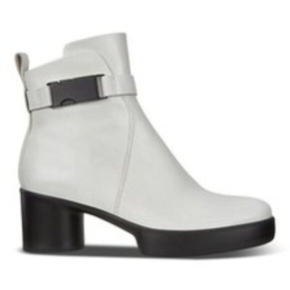 Ecco Mod Sculpted Motion Bootie White - Size EU 38/US 8-7.5 - Picture 3 of 8